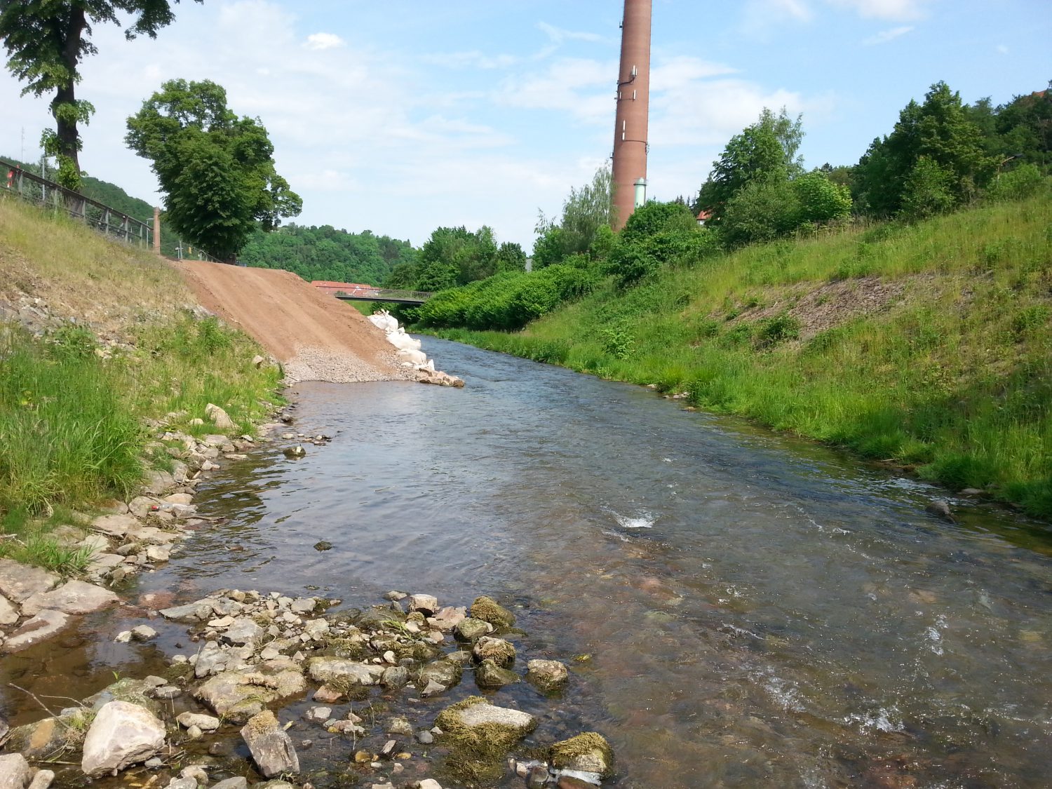 Schadensbeseitigung HW 06/2013 Triebisch in Meißen