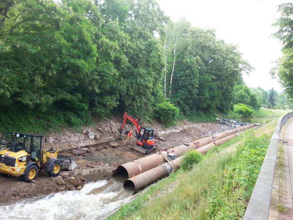 Schadensbeseitigung HW 06/2013 Triebisch in Meißen